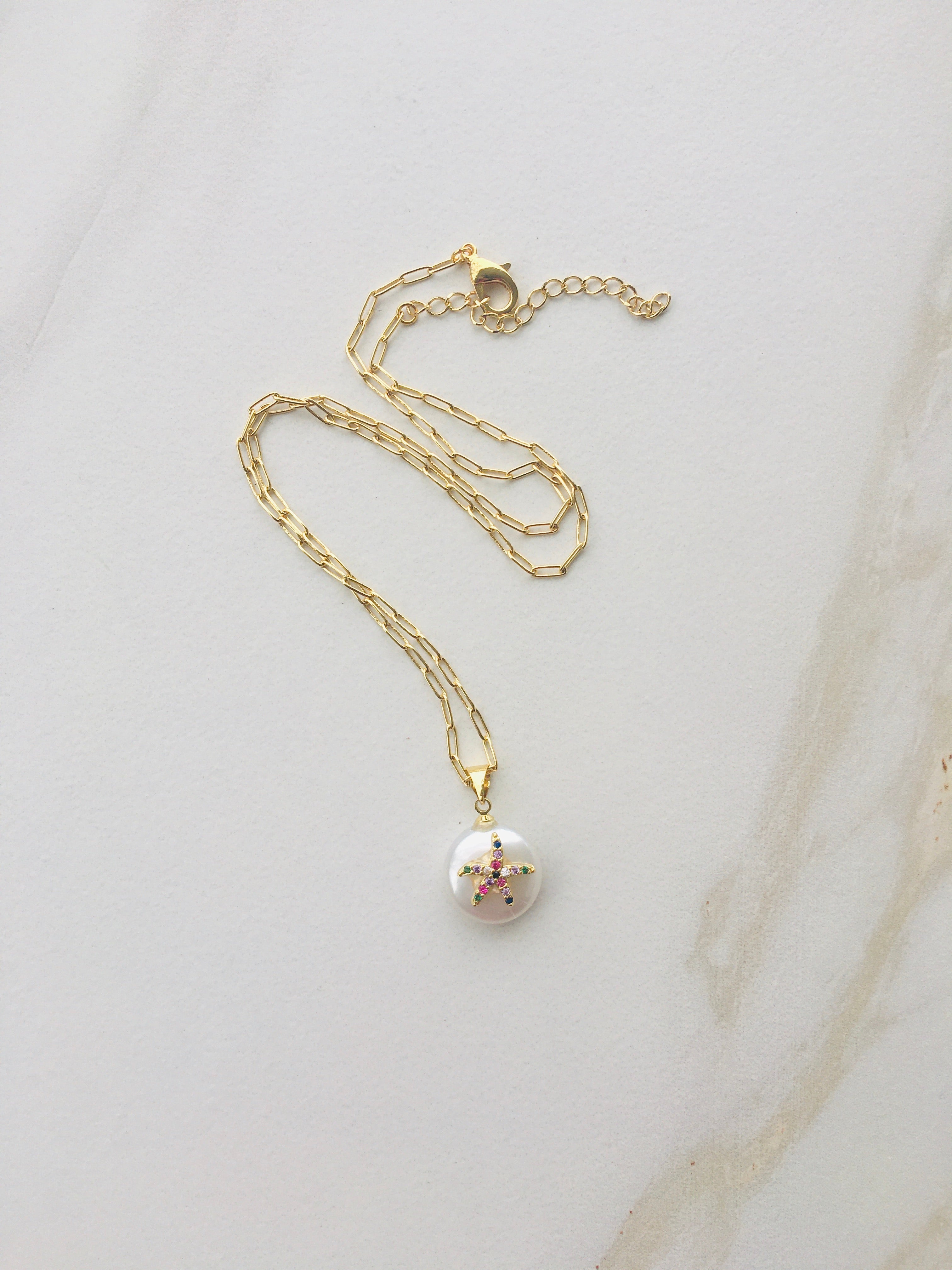 Ariel Pearl Necklace