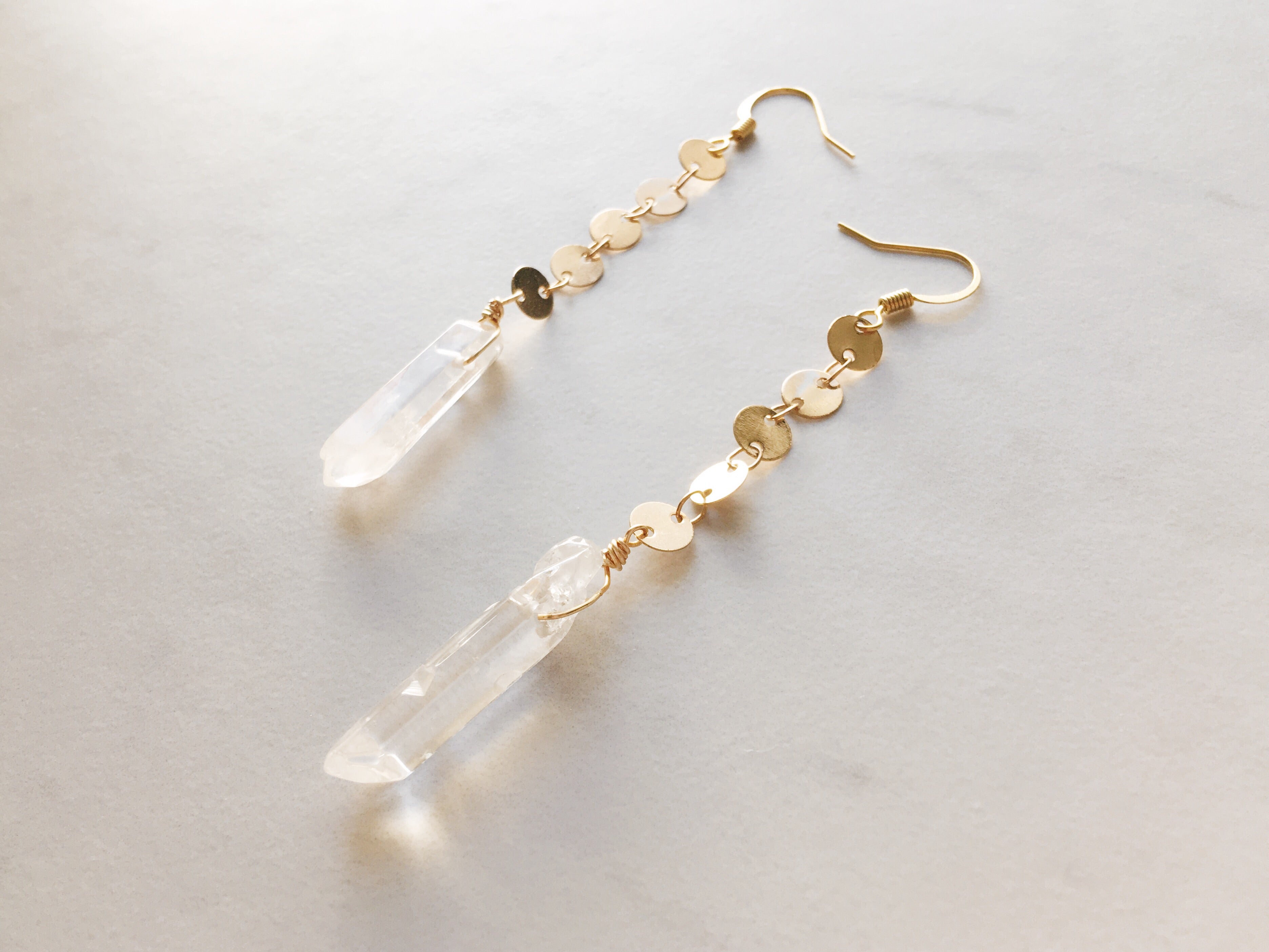 Quartz Power Earrings