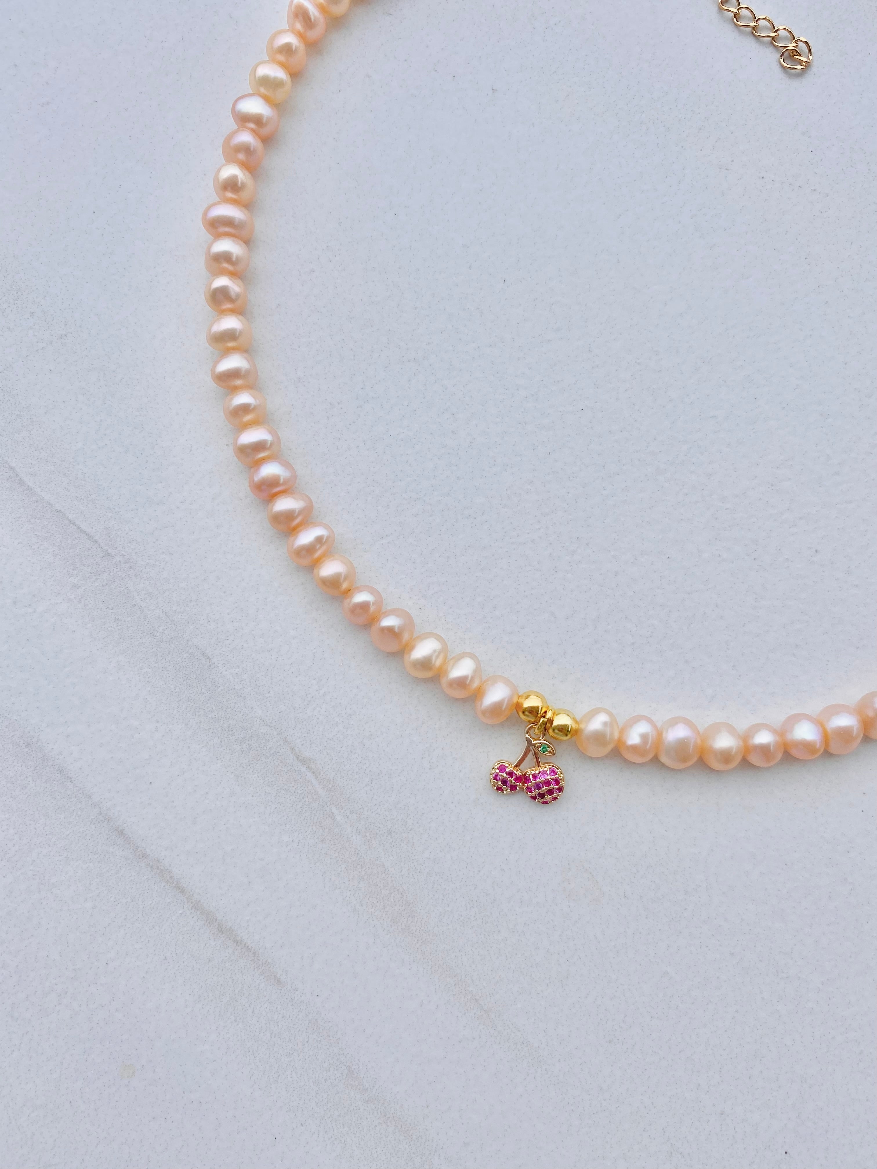 Cherry Pie Necklace