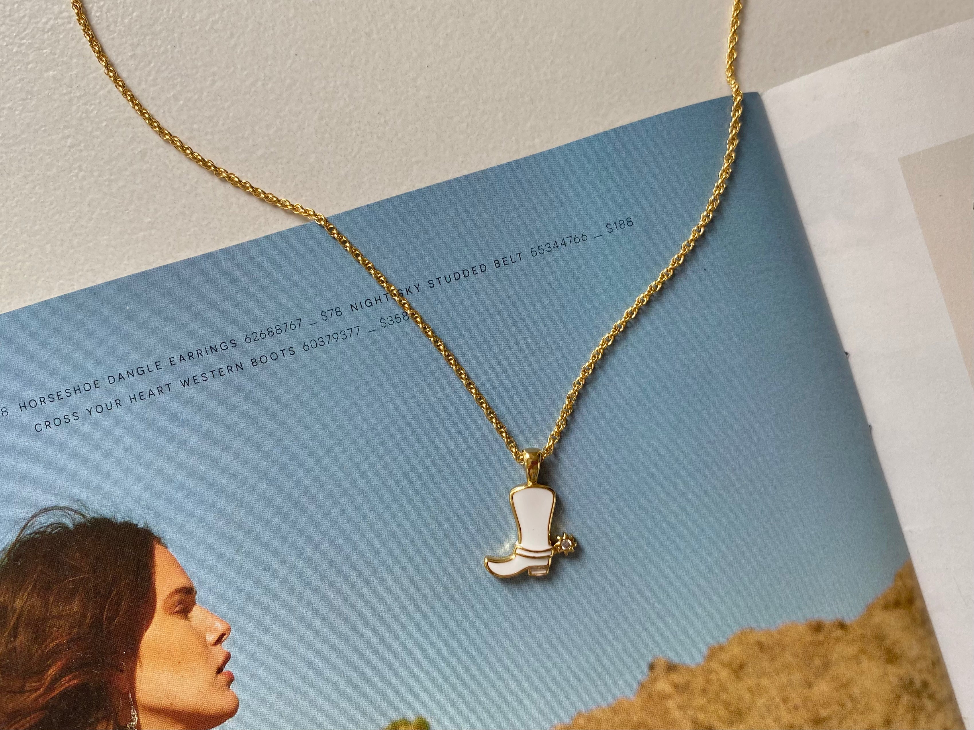 Knockin’ Boots Necklace