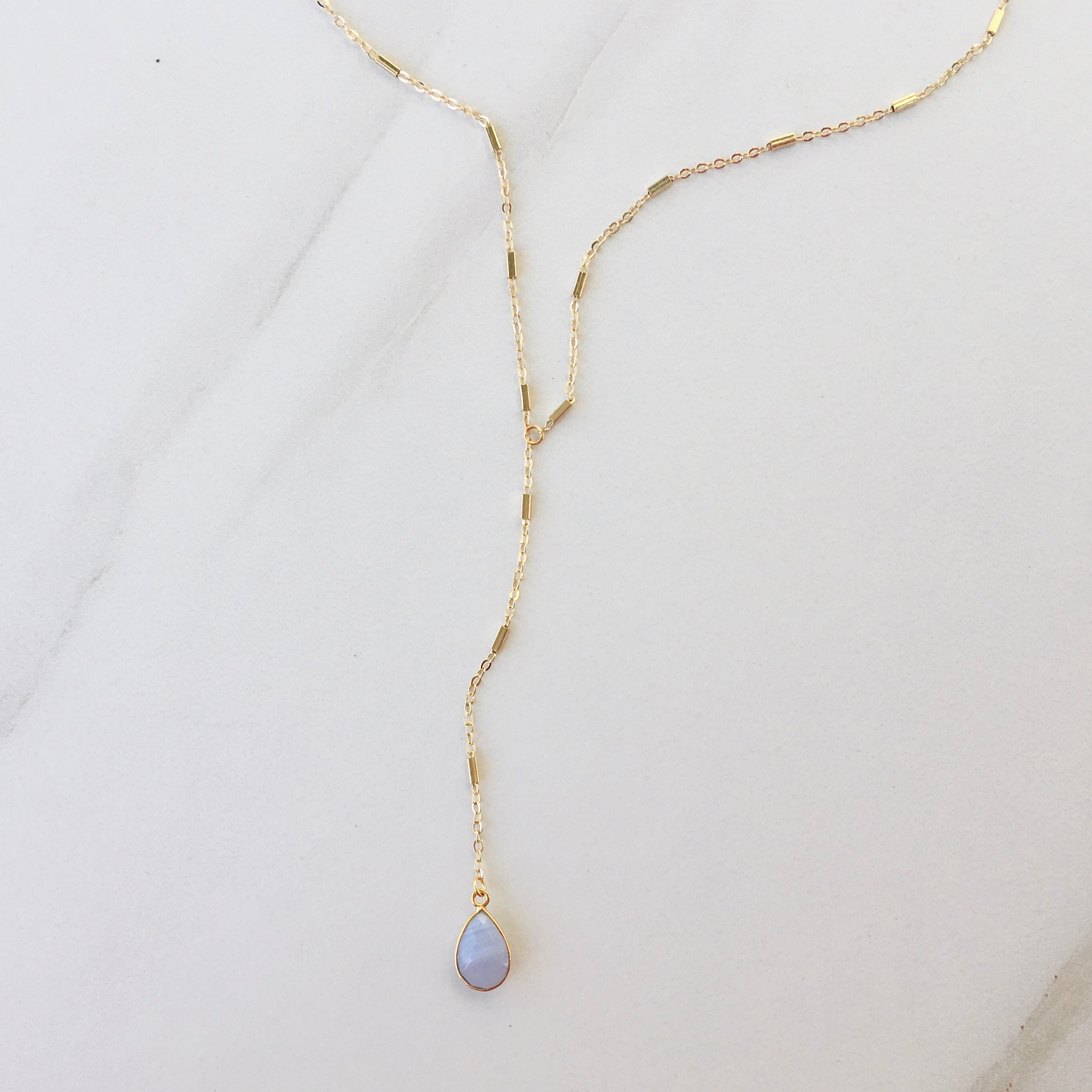 Marina Del Rey Lariat Necklace