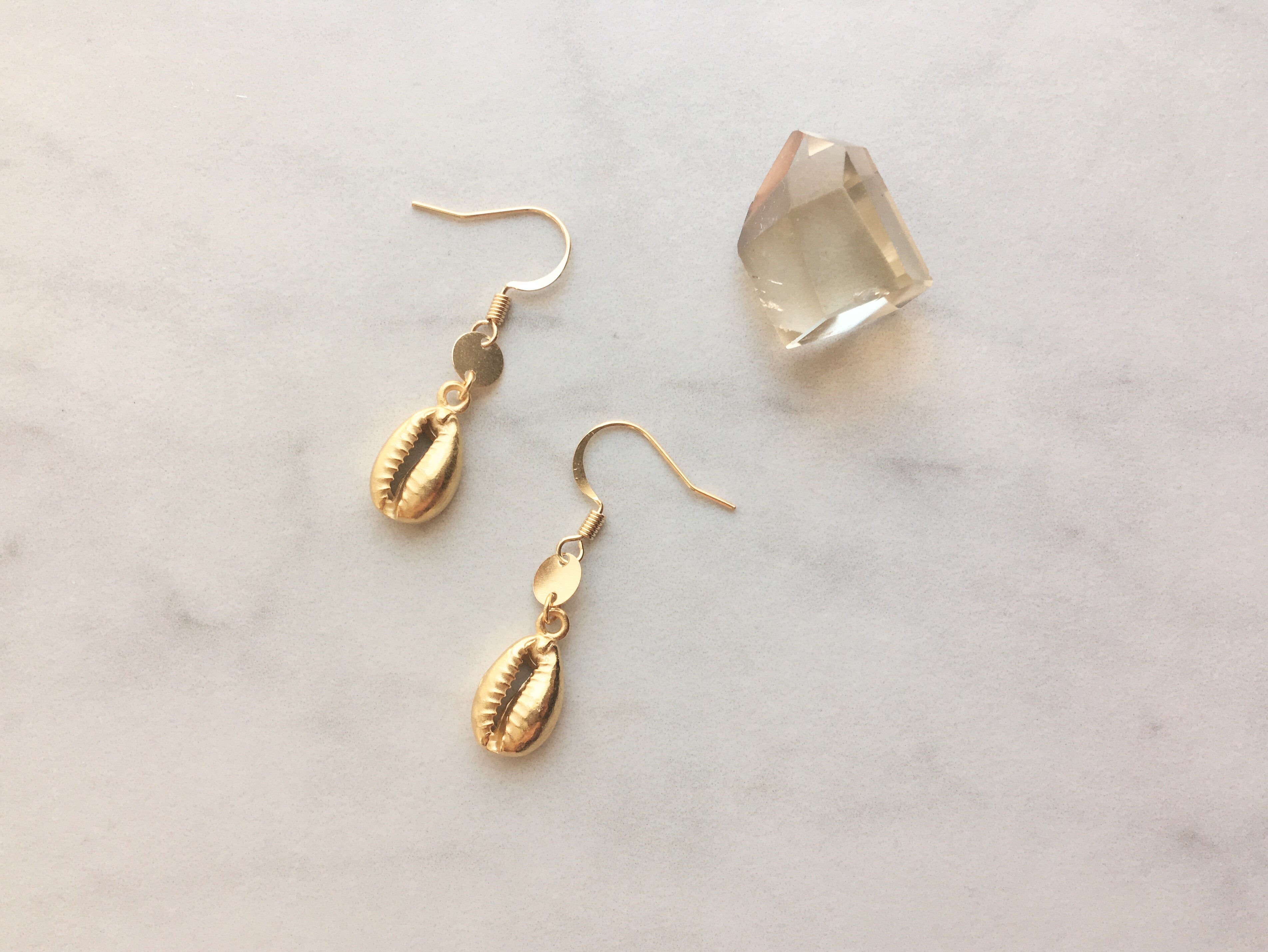 Golden Mermaid Earrings