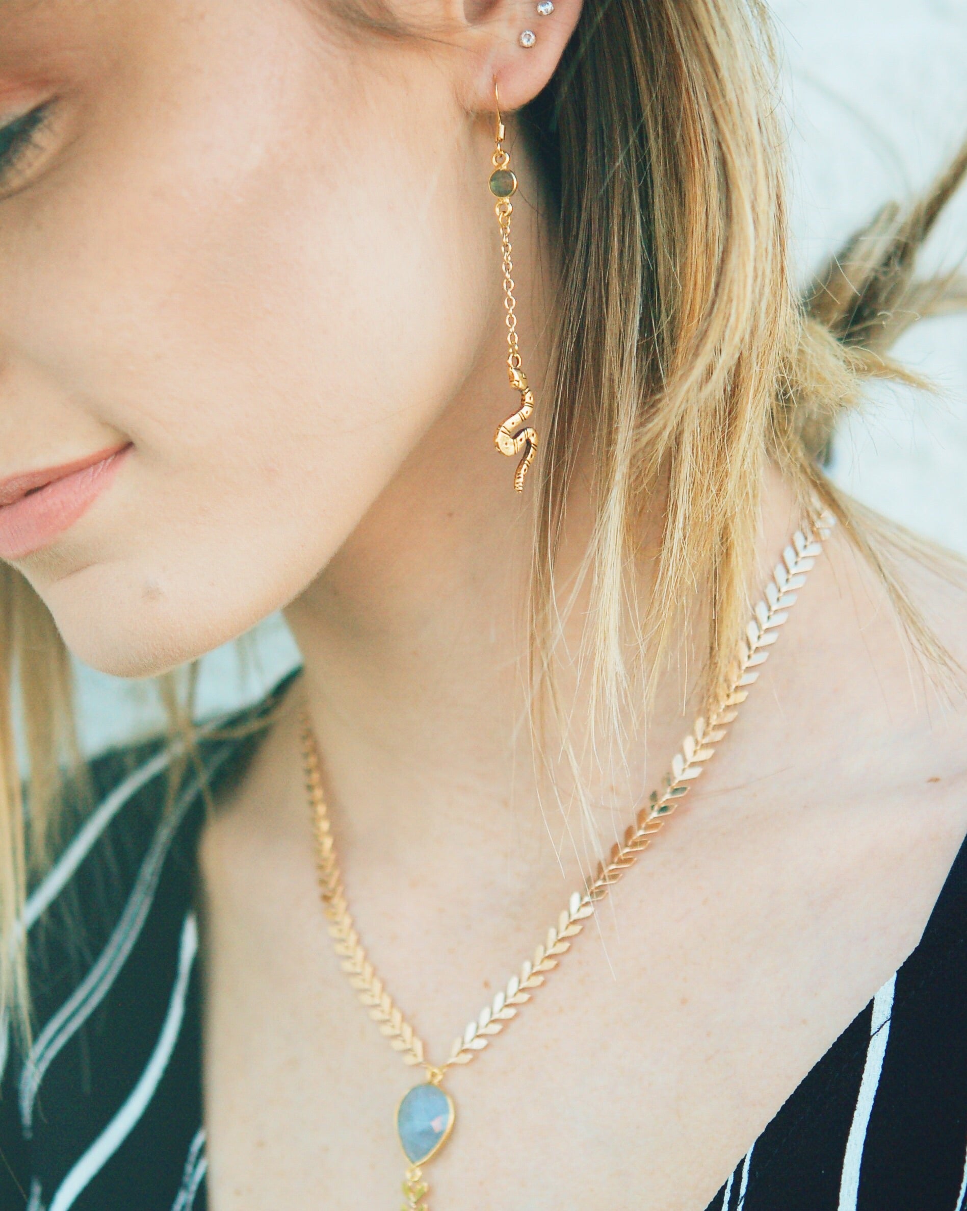 Snake Eye Earrings