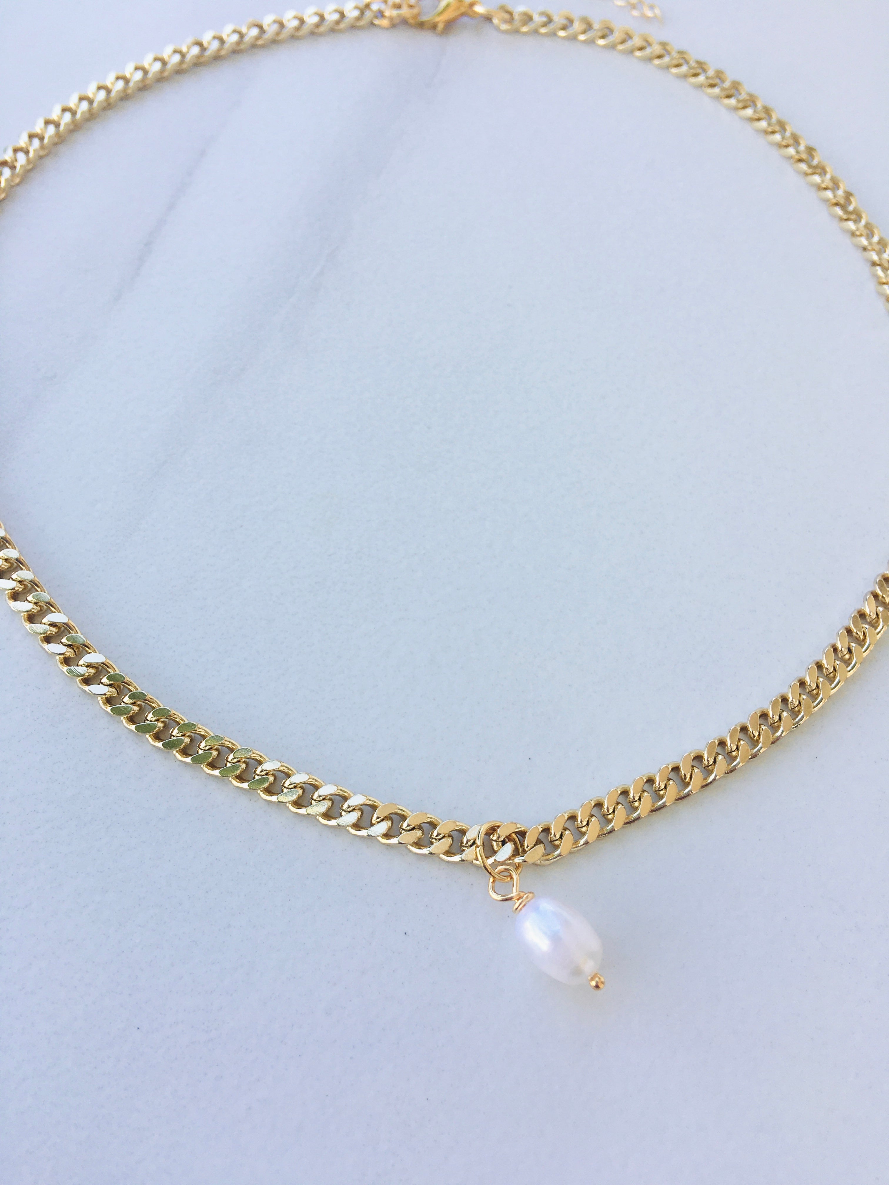 Nicole Pearl Necklace