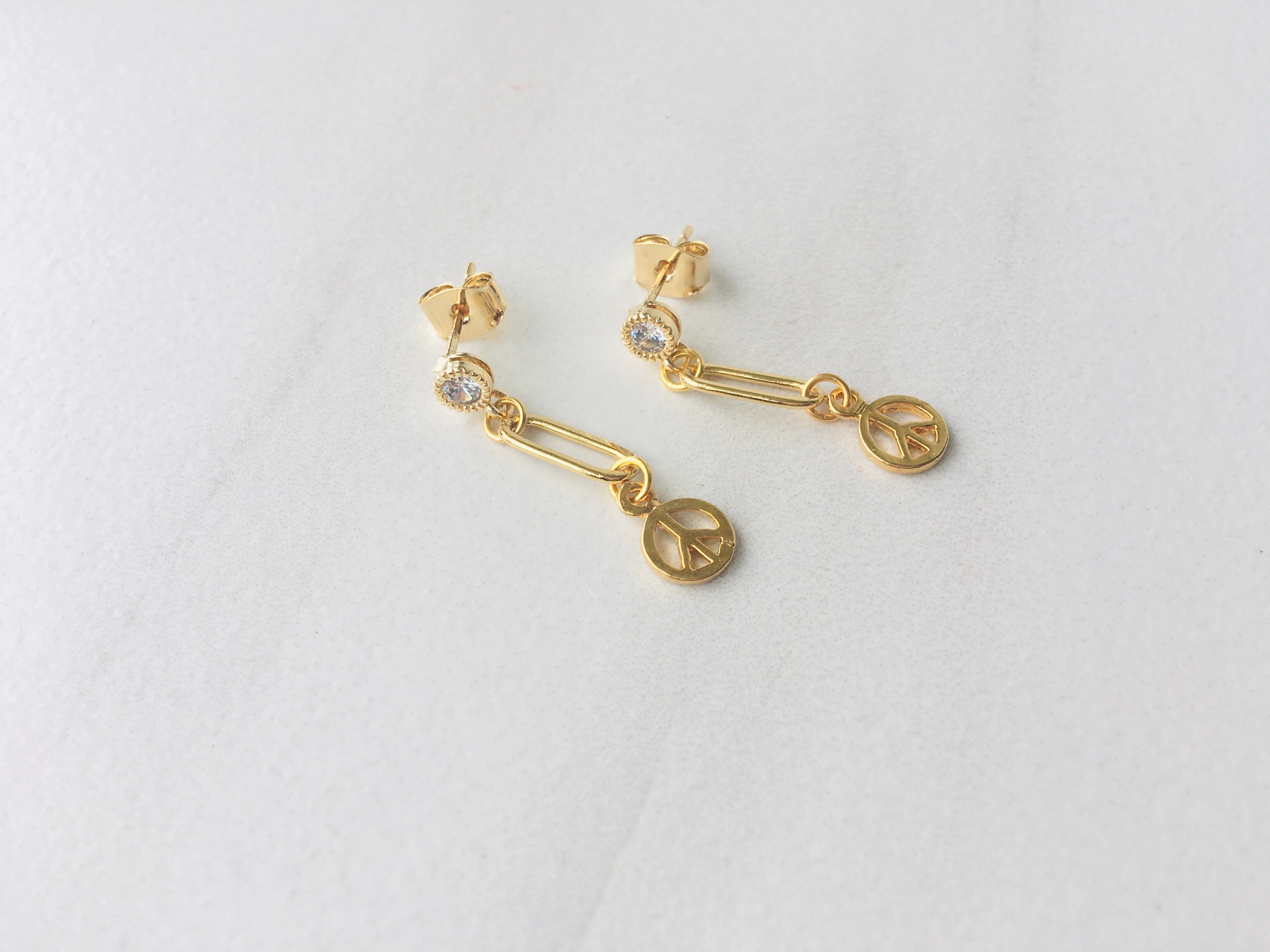 Spread the Peace Earrings
