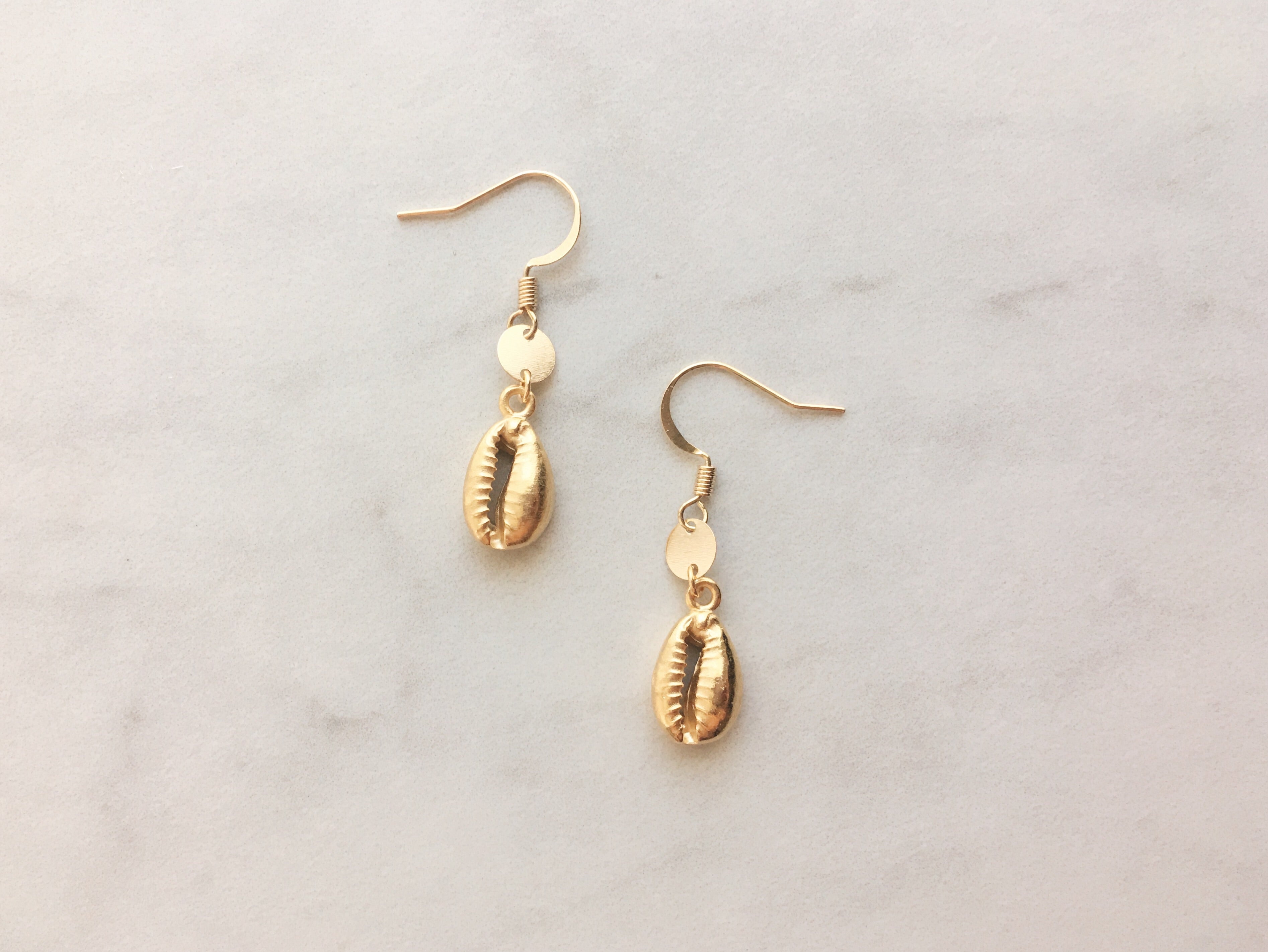 Golden Mermaid Earrings