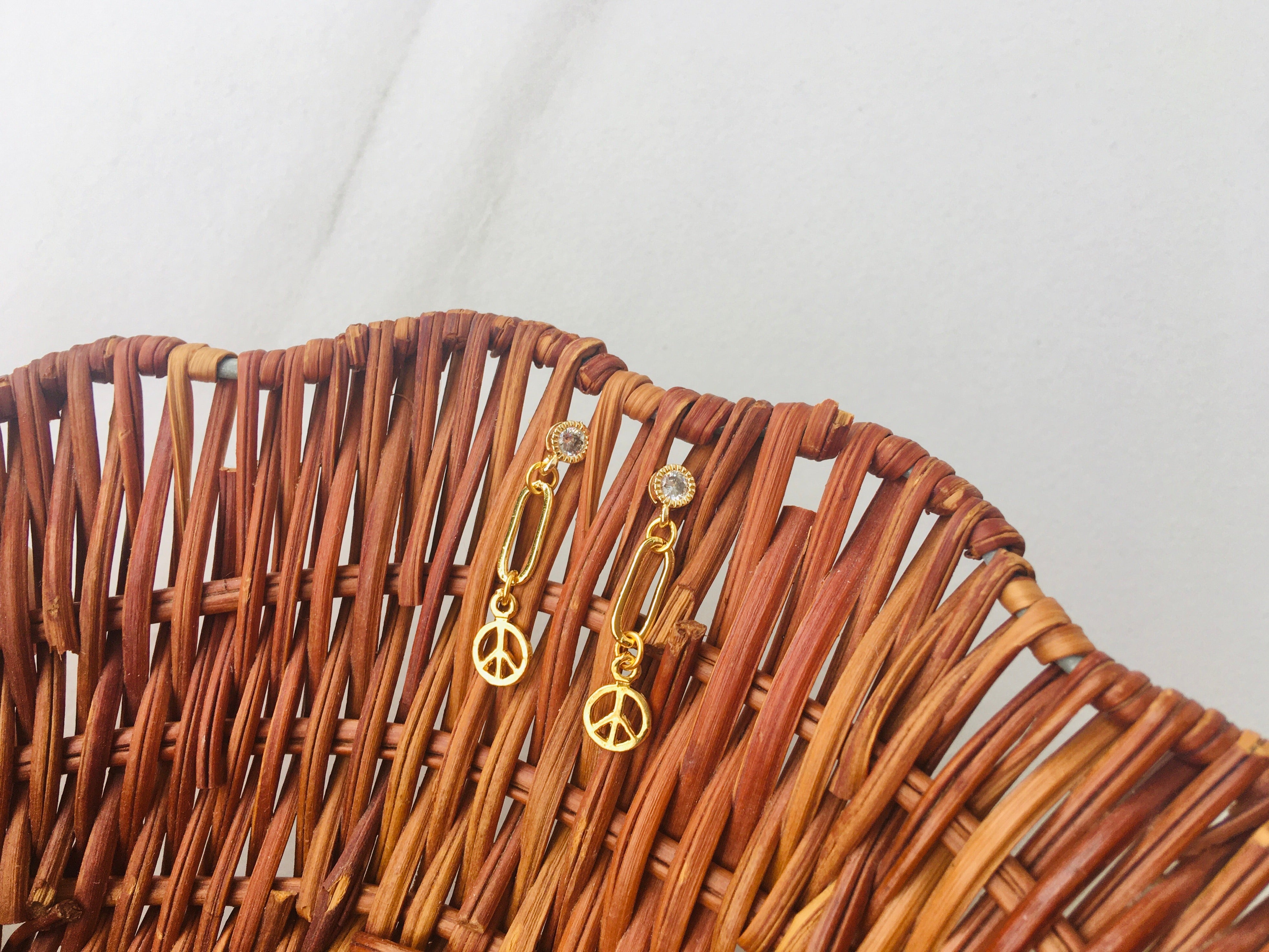 Spread the Peace Earrings