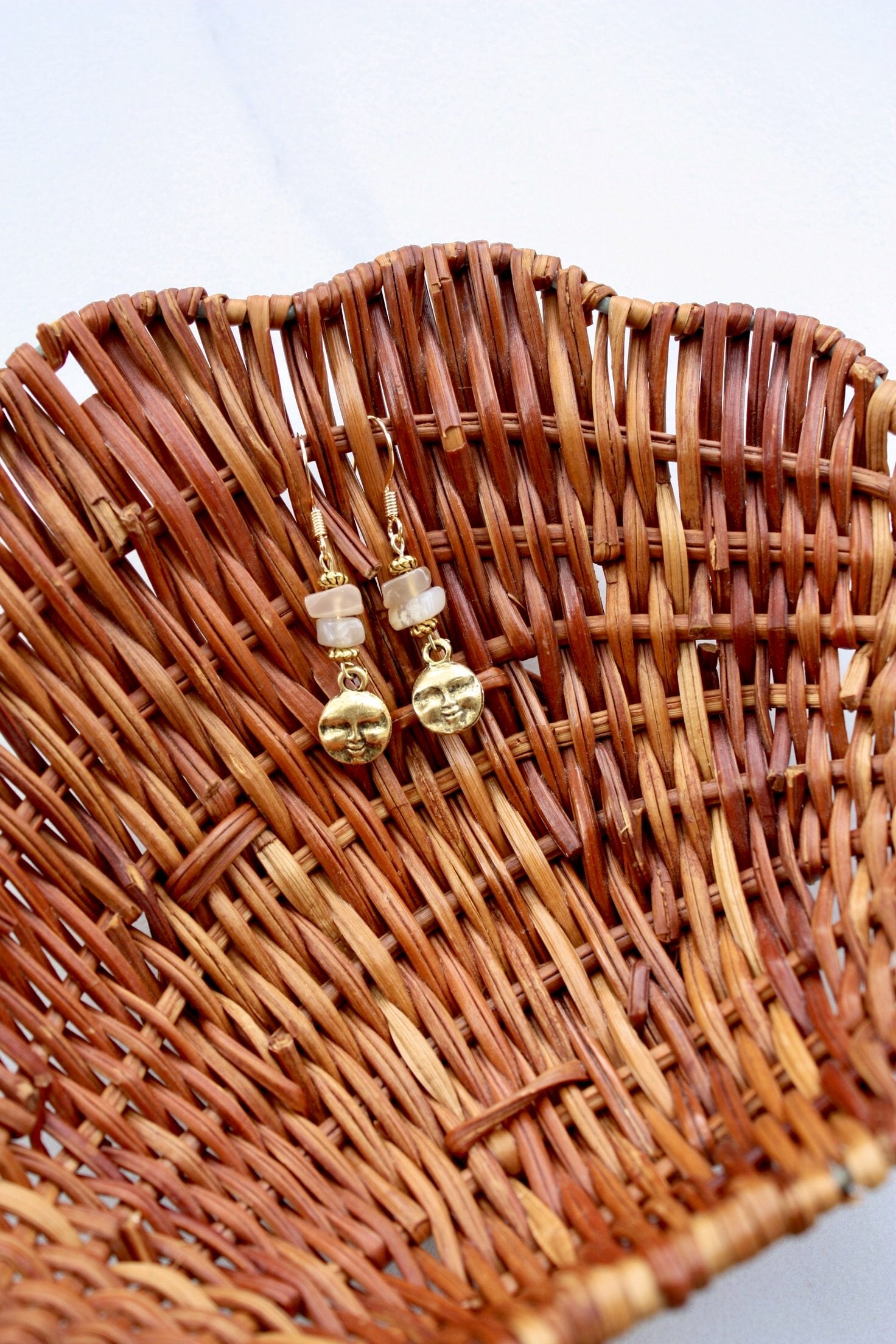 Full Moon Earrings