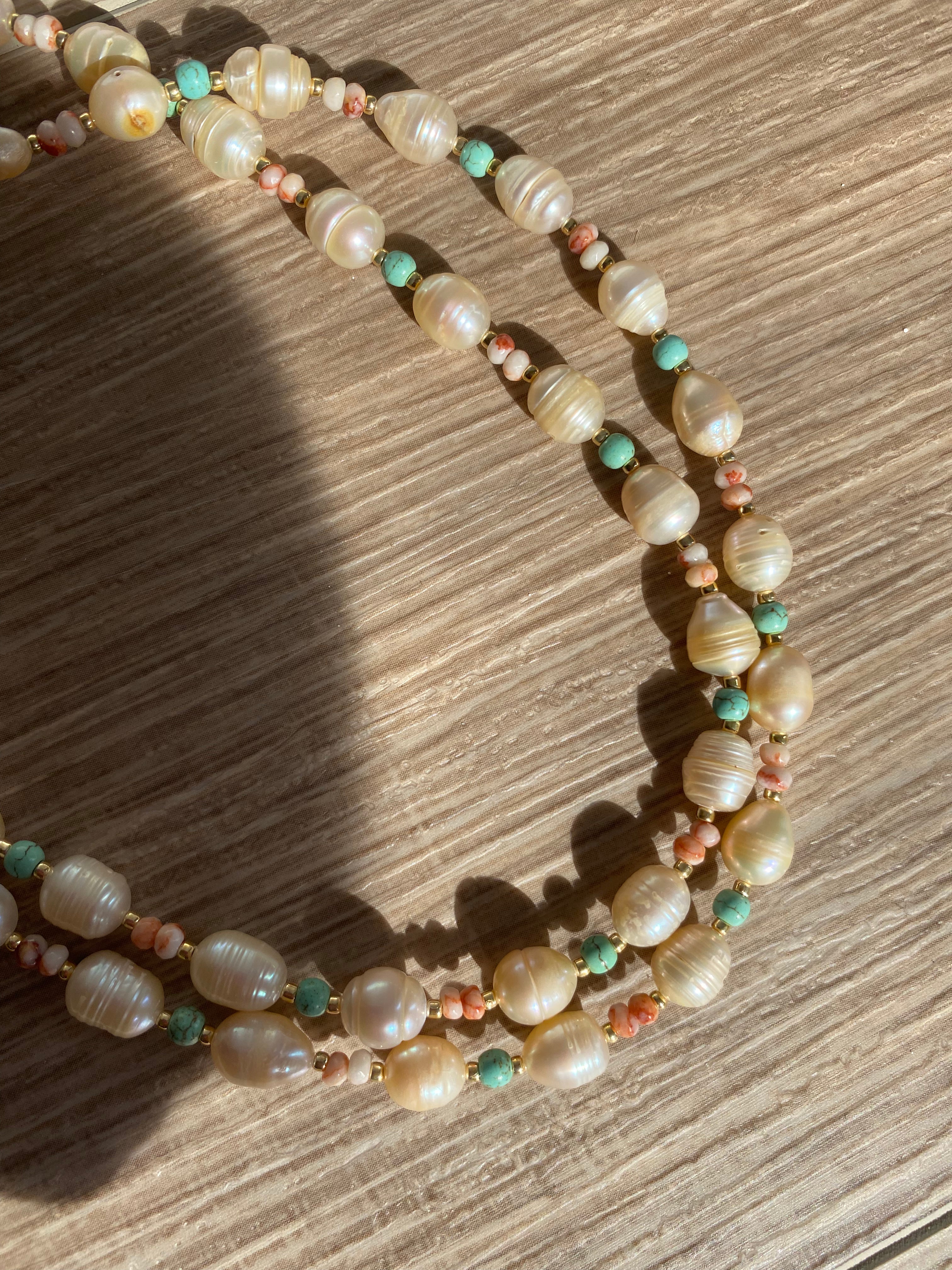 St Thomas Pearl Necklace