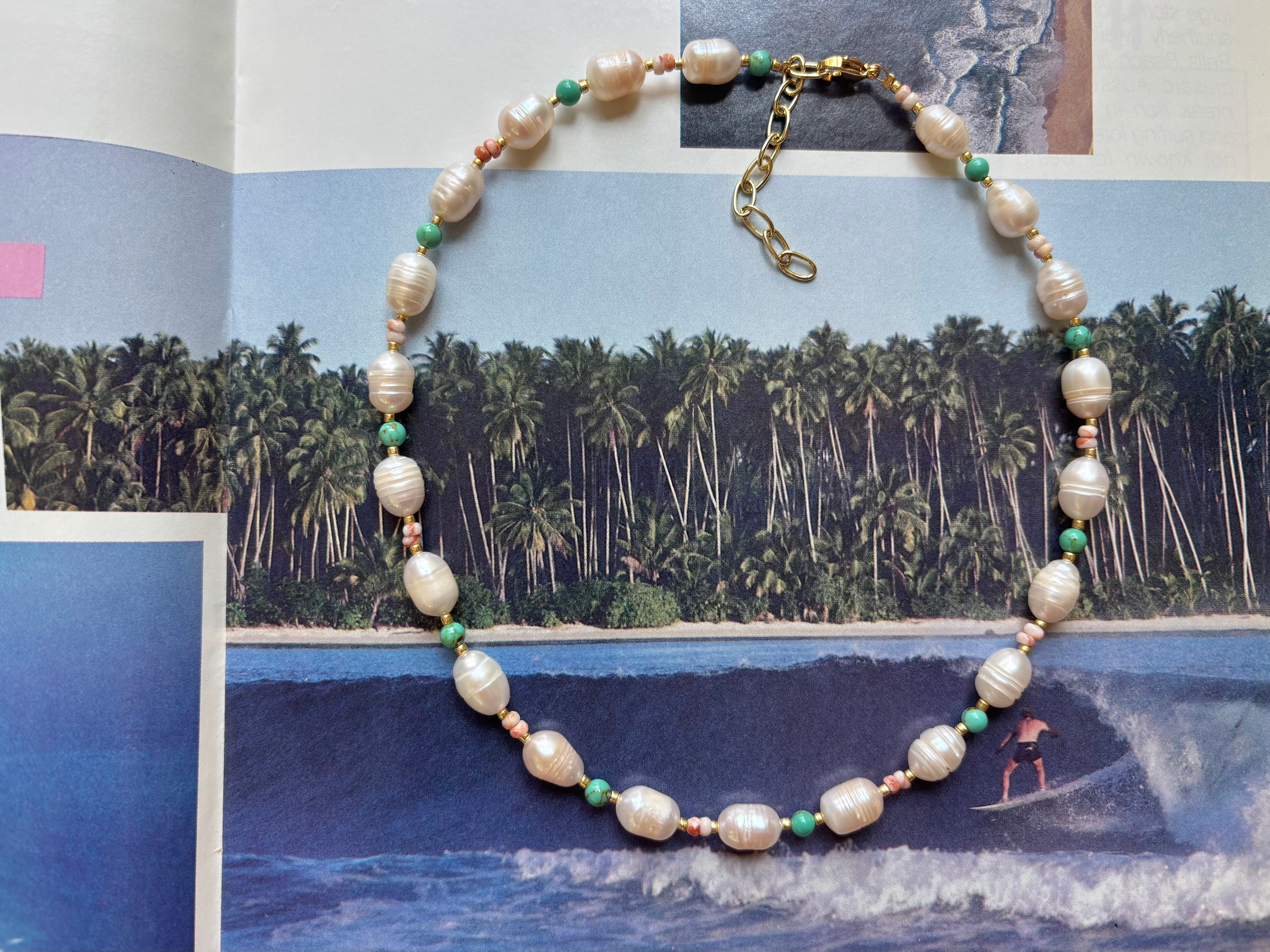 St Thomas Pearl Necklace