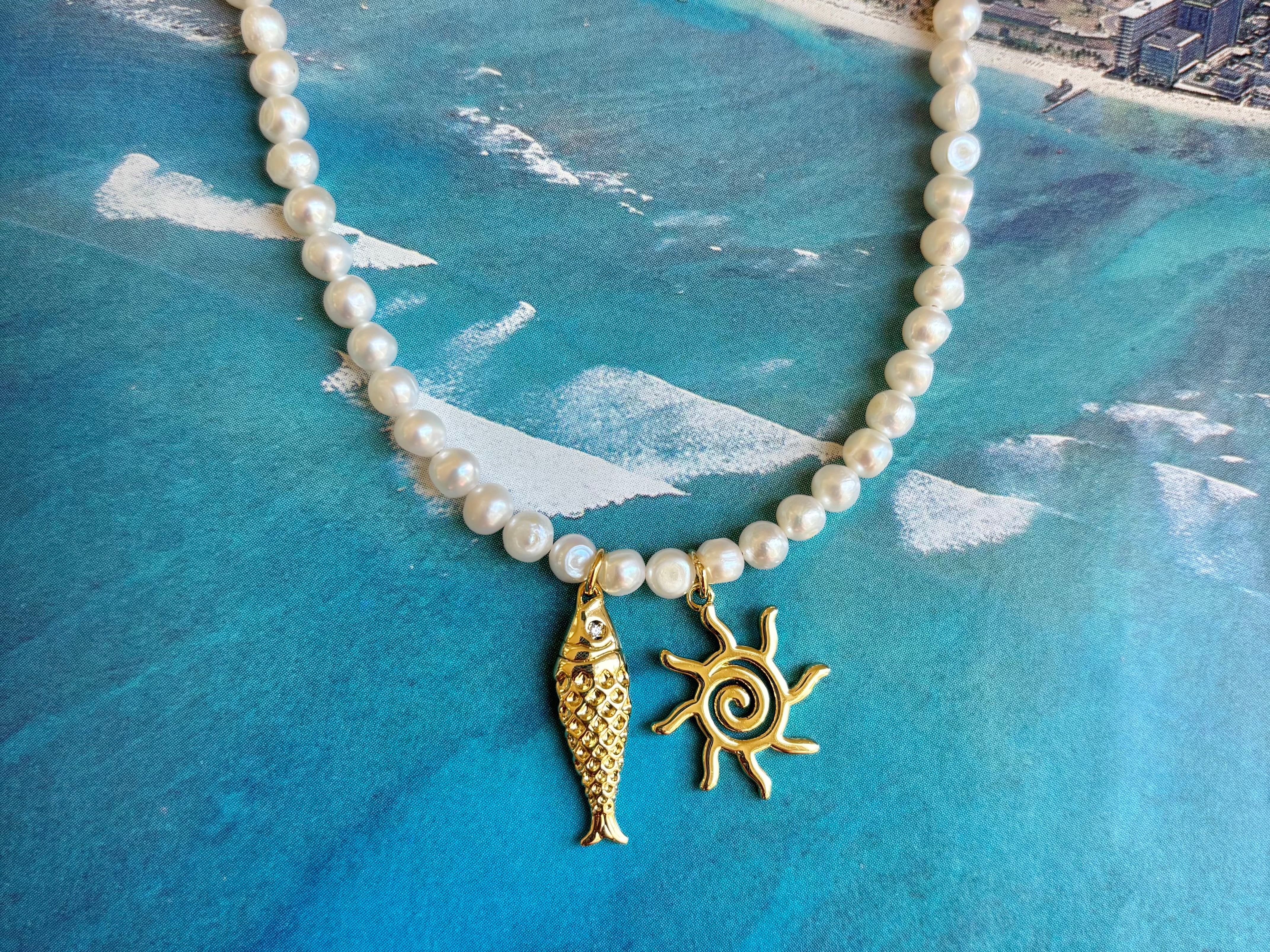 Bay Breeze Pearl Necklace