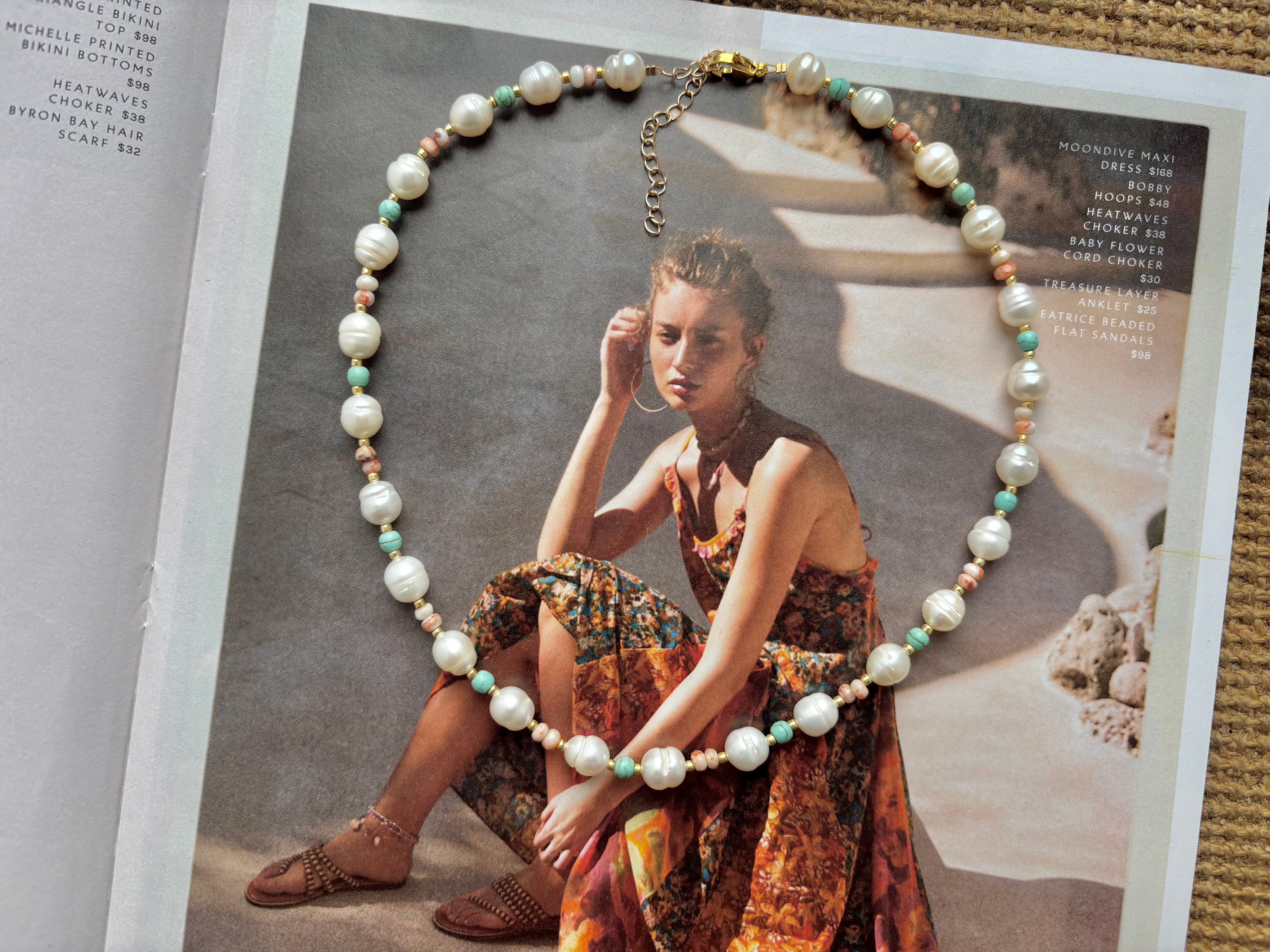 St Thomas Pearl Necklace