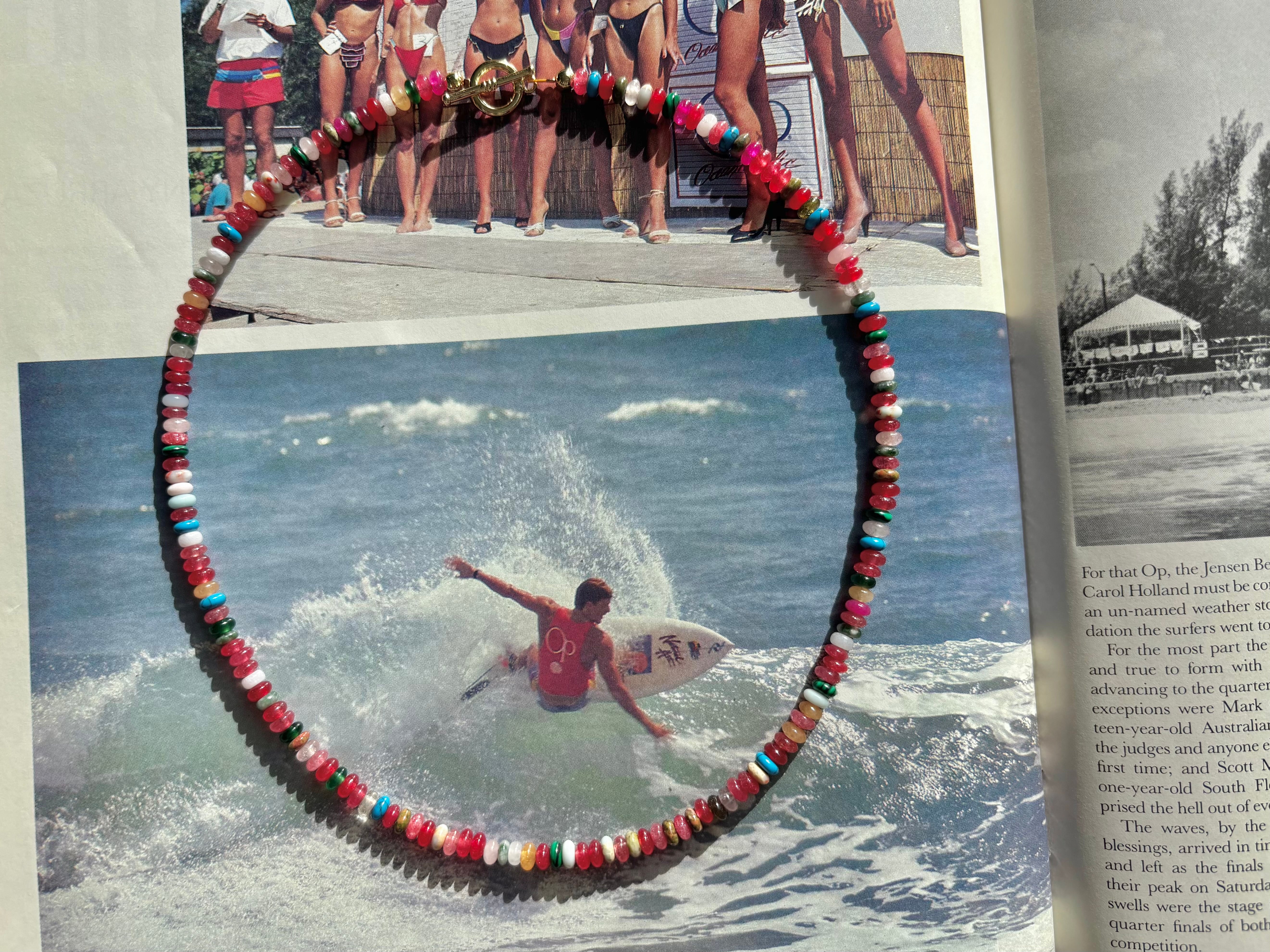 Vivid Waves Necklace