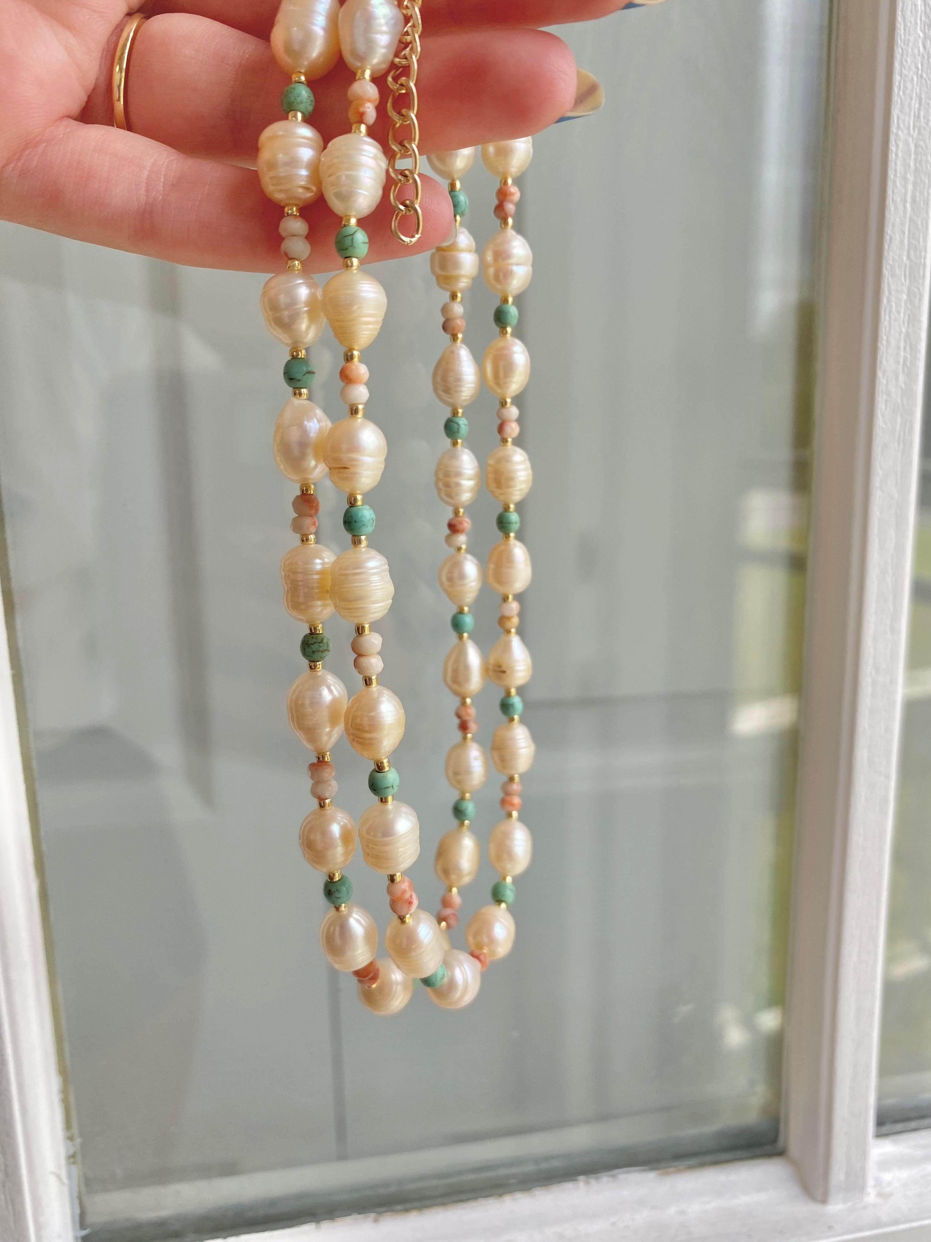 St Thomas Pearl Necklace