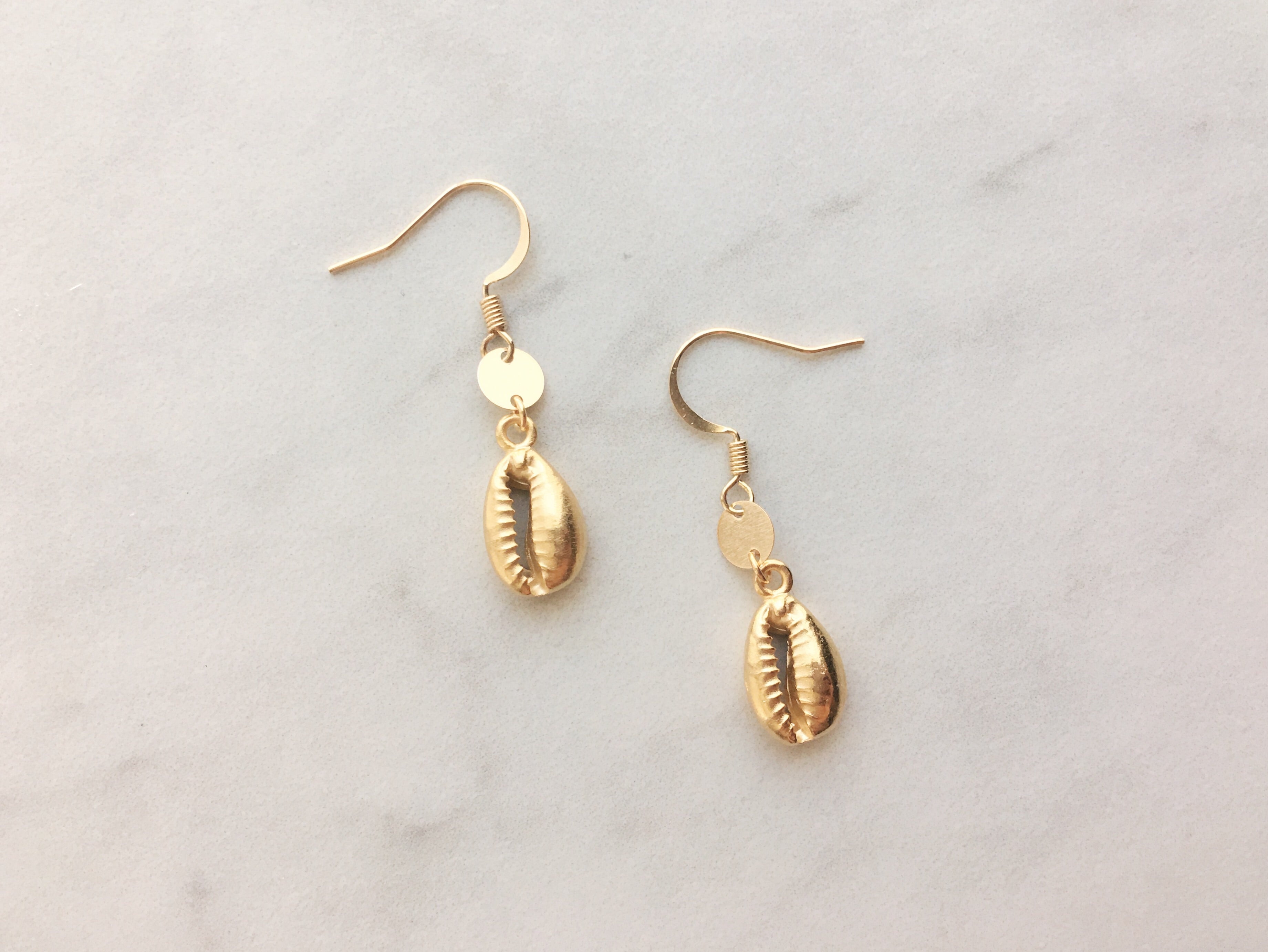 Golden Mermaid Earrings